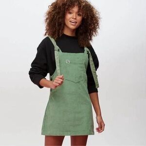 Lucy & Yak ORGANIC CORDUROY MINI PINI DRESS US 12